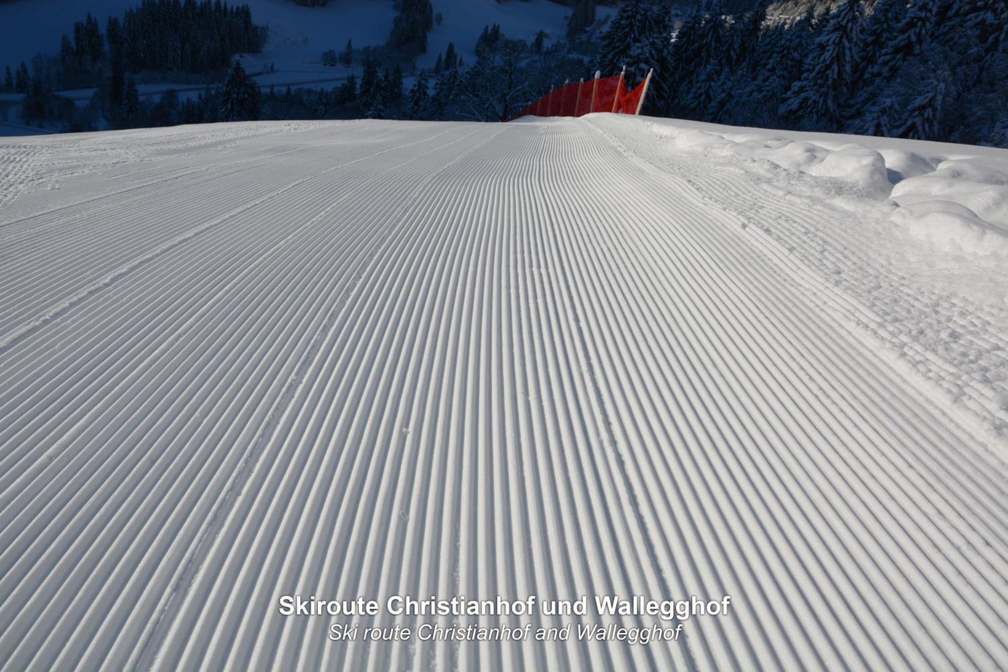 Ski In-Ski Out - Gaestehaeuser Saalbach-Hinterglemm - Wallegghof Christianhof Exteriér fotografie
